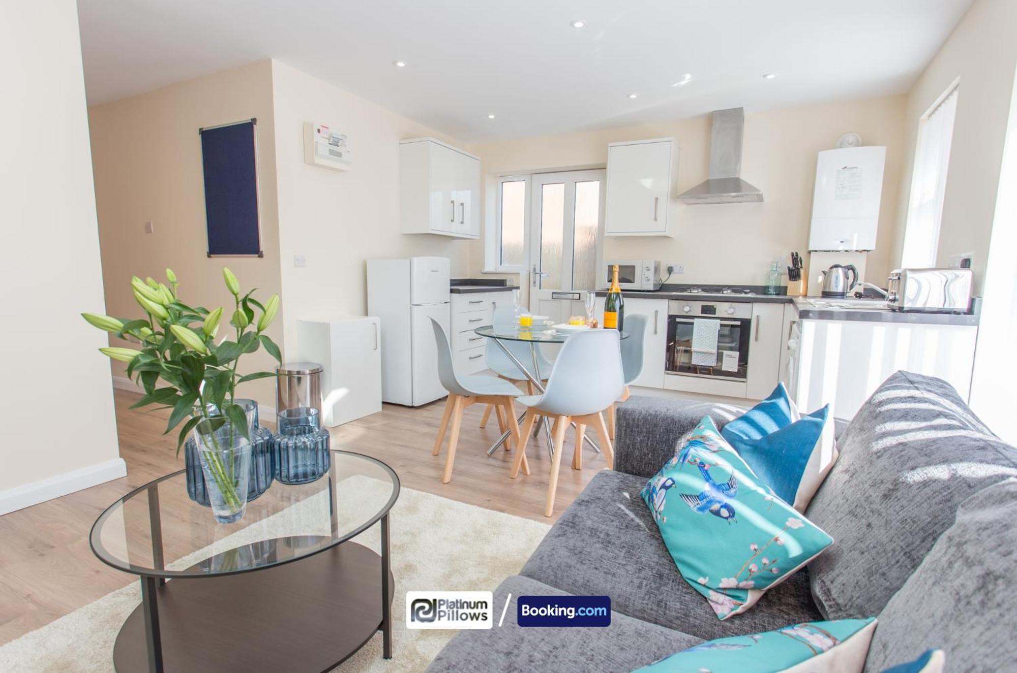 Modern Oxford 2 Bedroom Apartments, Near John Radcliffe Hospital, Weekly & Monthly Deals Екстериор снимка